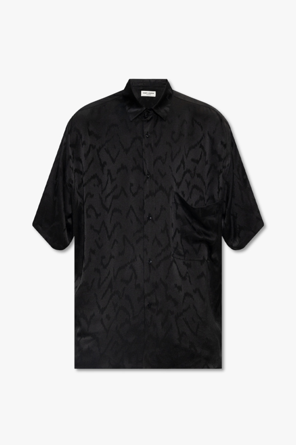 Saint Laurent Sulpice Pumps - Black Silk shirt Saint Laurent